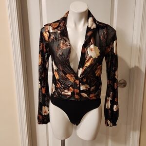 Monaco small floral body suit